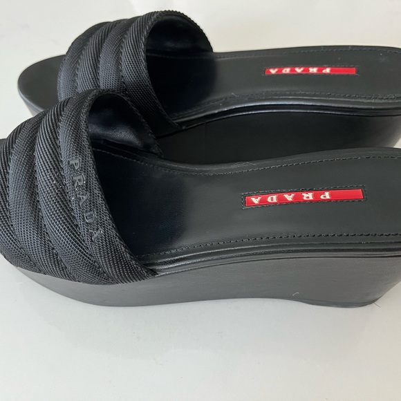 Prada platform shoes 3 inches - Picture 2 of 4